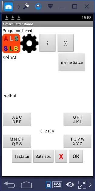 Selbstbedienungs Modus